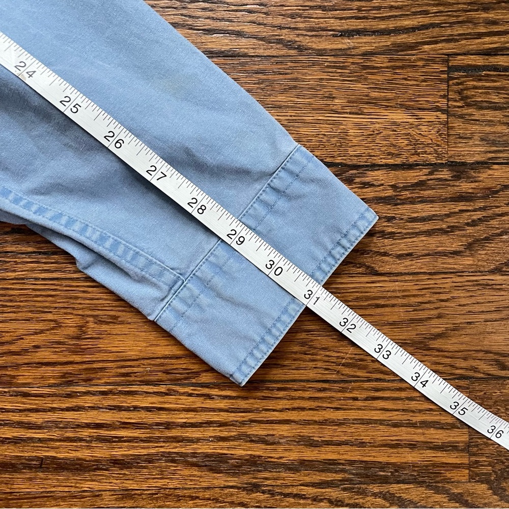 L.L. Bean Sunwashed Canvas Shirt in Blue, Traditional Fit - Picture 6 of 6